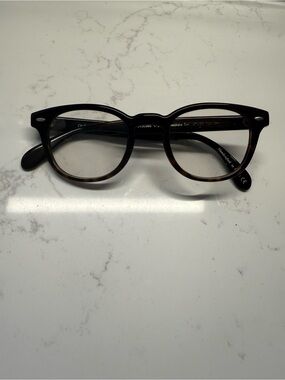 Oliver Peoples Sheldrake Tortoiseshell Blue Light Glases